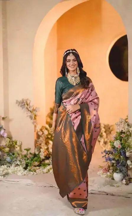 Soft And pure banarasi silk saree