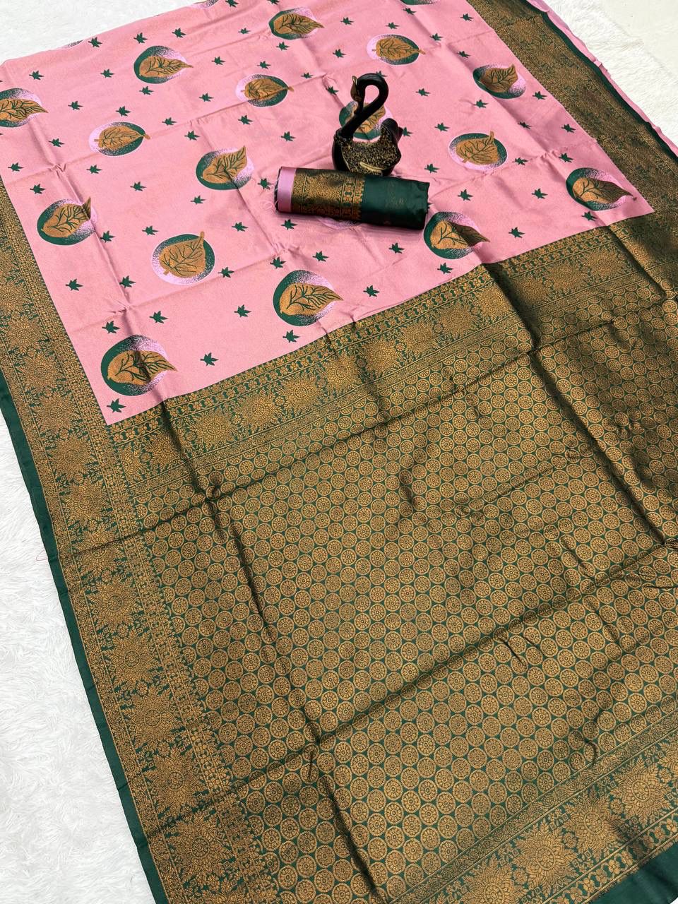 Soft And pure banarasi silk saree