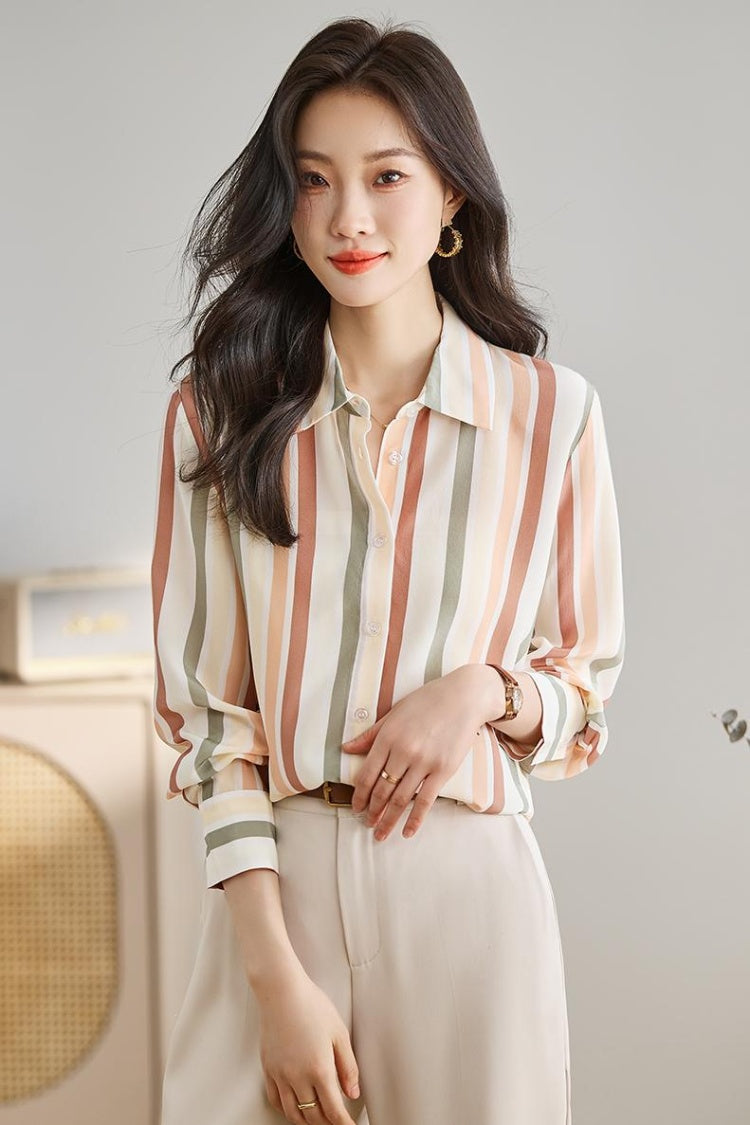Women Regular Fit Printed Button Casual Shirt - Haxberry