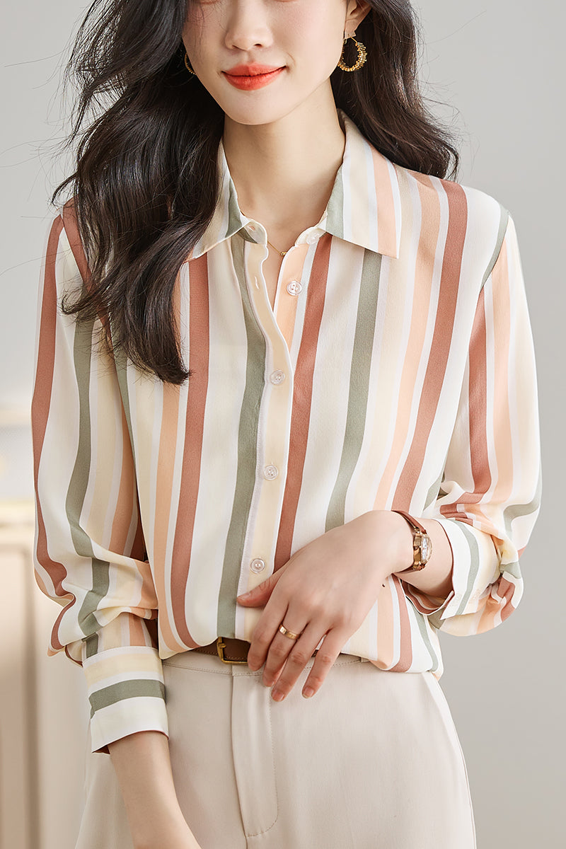 Women Regular Fit Printed Button Casual Shirt - Haxberry